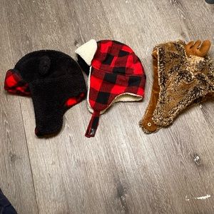 Lot of cute winter hats!
